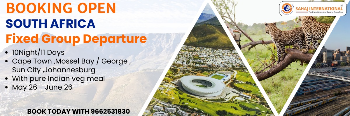 Home 2 SOUTH AFRICA
Fixed Group Departure