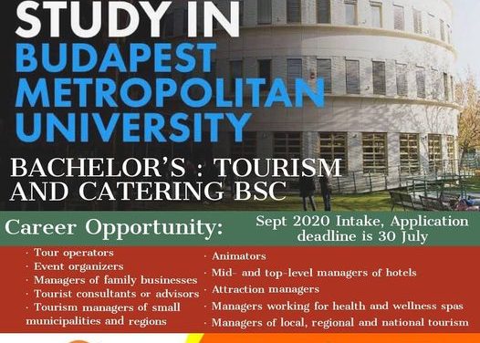 Apply Study Visa for Budapest Metropolitan University, Hungary.