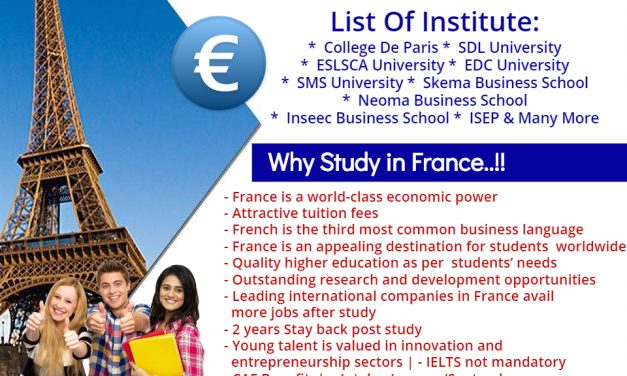 Apply Visa for Study in France