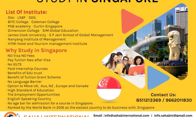 Apply Visa for Study in Singapore