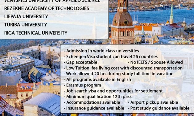 Apply Visa for Study In Latvia