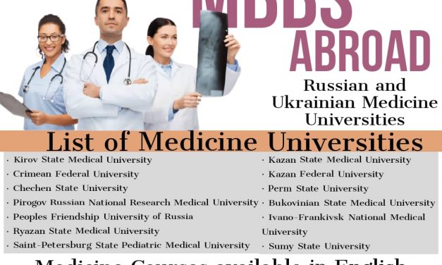 Apply Study Visa for Medical Universities of Russia and Ukraine