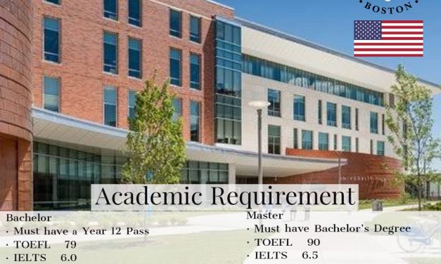 Apply Visa for Study in University of Massachusetts Boston