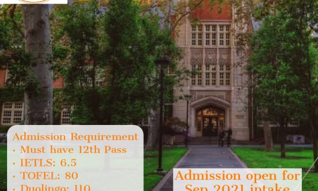 Apply Visa for Study in University of Pacific