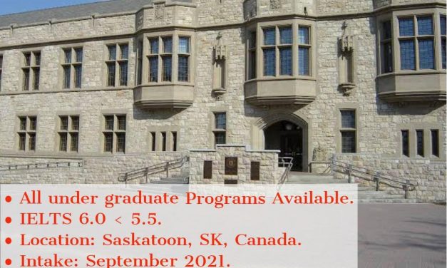 Apply Visa for University of Saskatchewan