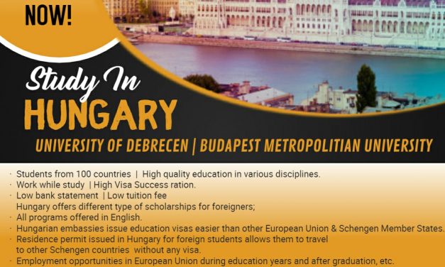 Apply in University of Debrecen, Hungary