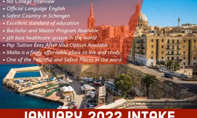Apply studies in Malta 2022