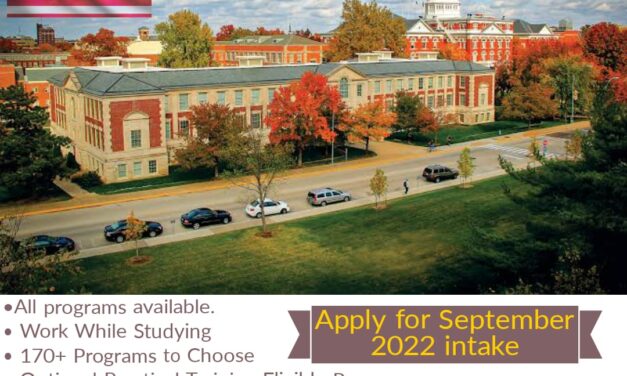 Apply for September 2022 Intake in University of Central Missouri