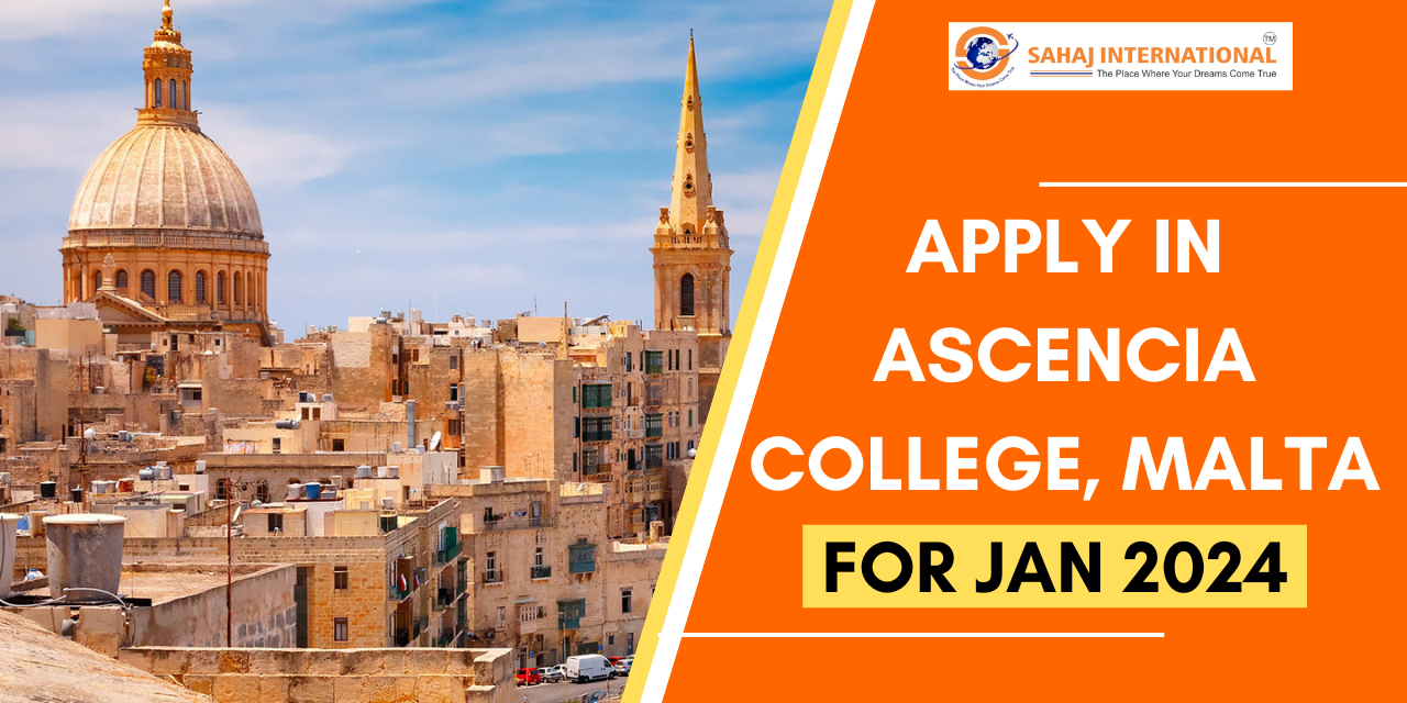 Deadline Approaching – Submit Applications For January 2024 | Apply In Ascencia College | Malta