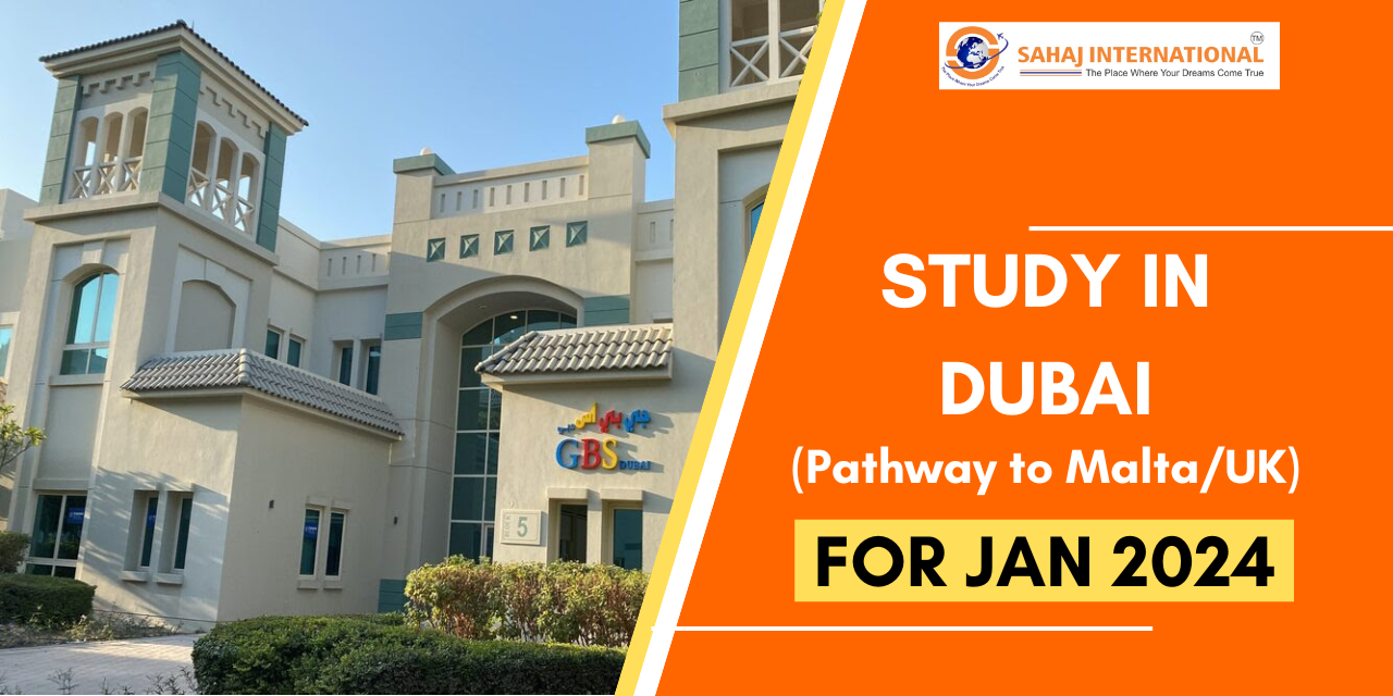 Study in Dubai | Without IELTS | Pathway to Malta/UK