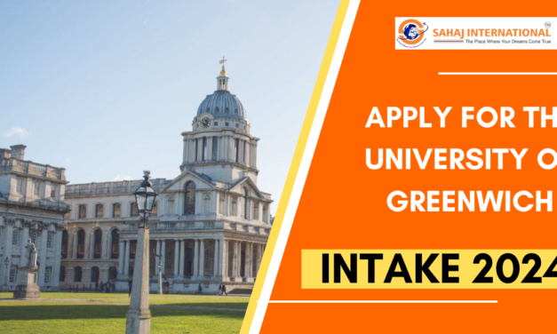 University Of Greenwich | Open For April 2024 | Apply For UK Visa