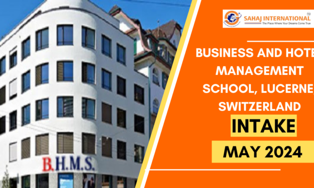 Study In Switzerland | Admission Open For May 2024 Intake | Business And Hotel Management School