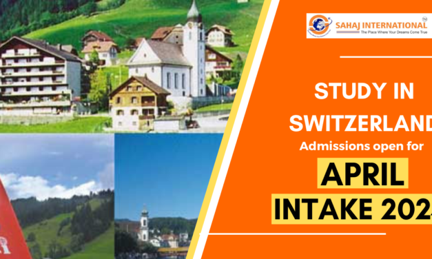 Admissions Open For April 2024 Intake | Study In Switzerland
