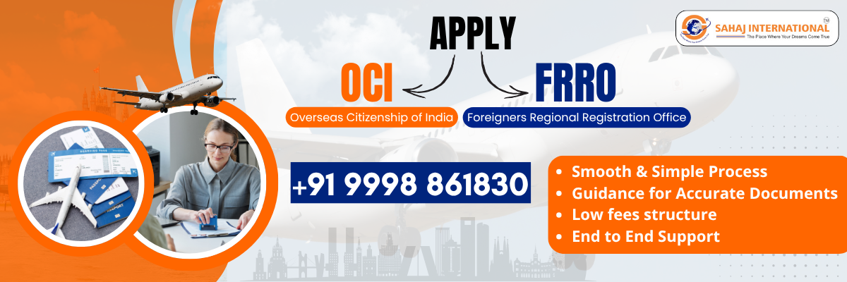 Apply for OCI, FRRO