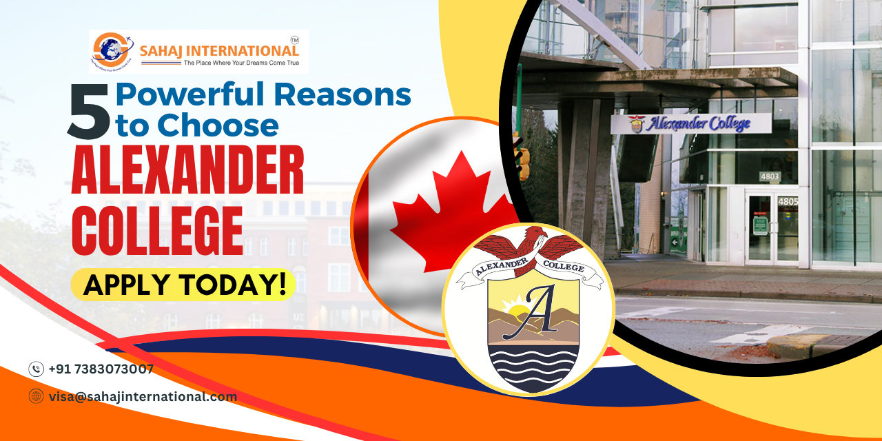 5 Powerful Reasons to Choose Alexander College for a Bright Future!