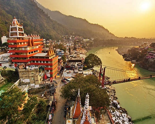 rishikesh yoga city india gange river valley ganga uttarakhand