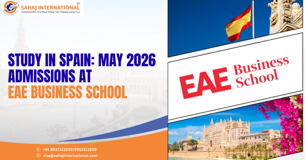 Study in Spain: May 2026 at EAE Business School study in spain may 2026 admissions at eae business school