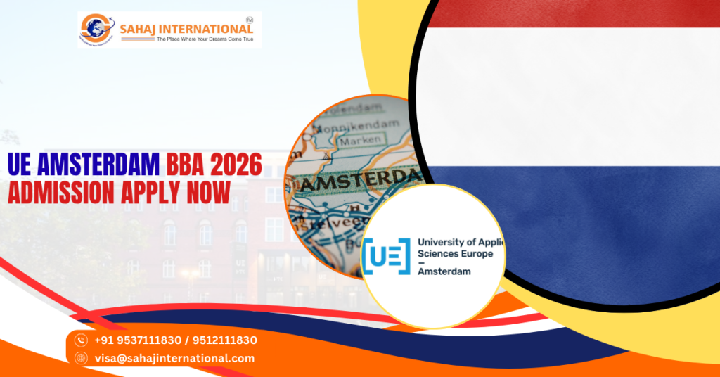 UE Amsterdam BBA 2026 Admission Apply Now